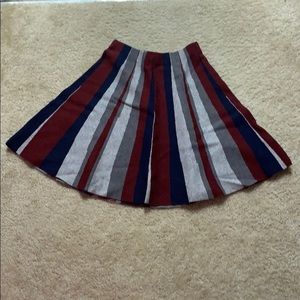 Stretchy a-line skirt